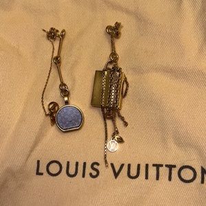 Louis Vuitton, Jewelry, Authentic Louis Vuitton Mismatch Earring